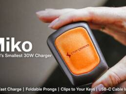 Kickstarter - Miko- 30W GaN Fast Charger That Lives On Your Keyring
