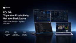 Kickstarter - NexFold Fold7 Triple Your Productivity, Not Your Desk Space
