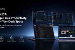 Kickstarter - NexFold Fold7 Triple Your Productivity, Not Your Desk Space
