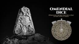 Kickstarter - OMENDIAL DICE A Mechanical 7-in-1 Spinner Die for RPGs