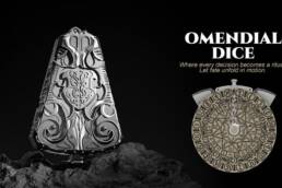 Kickstarter - OMENDIAL DICE A Mechanical 7-in-1 Spinner Die for RPGs