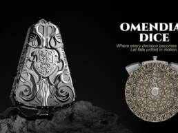 Kickstarter - OMENDIAL DICE A Mechanical 7-in-1 Spinner Die for RPGs