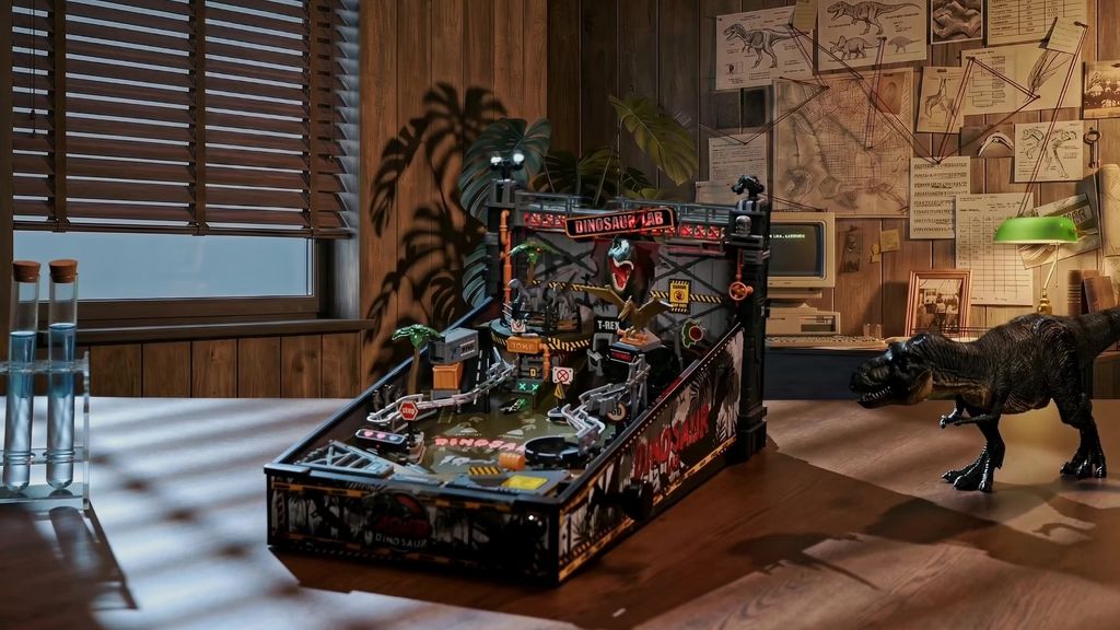 Kickstarter - ROKR Dinosaur Lab Pinball