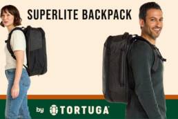 Kickstarter - Superlite by Tortuga Ultralight (2.2 lb) Carry On Backpack