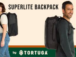 Kickstarter - Superlite by Tortuga Ultralight (2.2 lb) Carry On Backpack