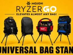 Ryzer Go- The Bag Stand That Attaches To Almost Any Bag