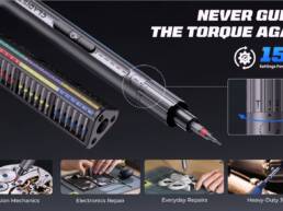 Cladist Titan- 15-in-1 Torque Precision Electric Screwdriver