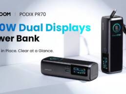 JOYROOM PODIX PR70- 240W Power Bank with Dual TFT Displays