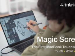 Magic Screen- The First Snap-On Touchscreen for Your MacBook