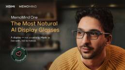 MemoMind One- The Most Natural AI Display Glasses!