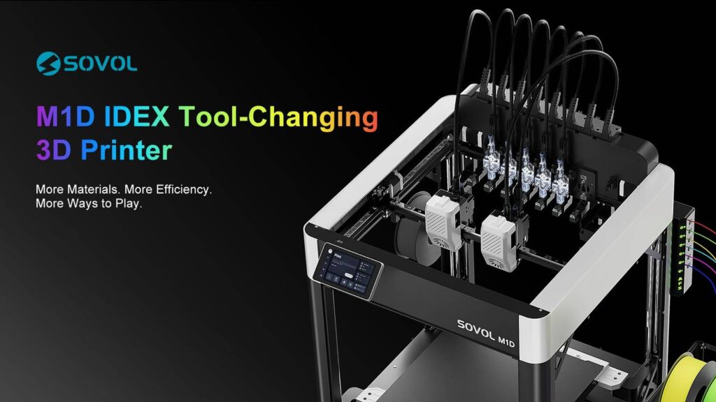 Sovol M1D IDEX Tool-Changing 3D Printer