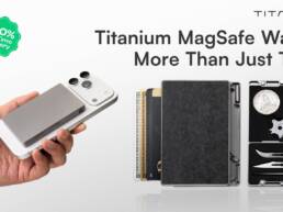 Titaner Verso- Titanium MagSafe Wallet, More Than Just Thin