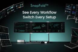 Transformable Three-Screen Display. Built for Every Workflow