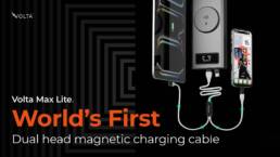 Volta Max Lite - dual magnetic charging cable