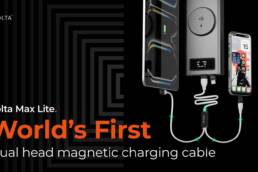 Volta Max Lite - dual magnetic charging cable