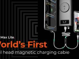 Volta Max Lite - dual magnetic charging cable