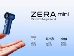 ZERA mini - The True Card-Sized Cooling Fan