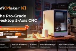 InfiMaker K1- The Pro-Grade Desktop 5-Axis CNC