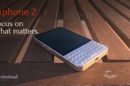 Minimal Phone 2- The Modern QWERTY Phone