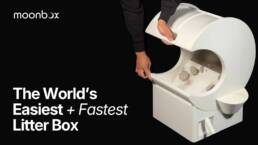 MoonBox- Clean Your Litter Box in 5 Seconds - No Electricity