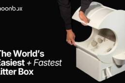 MoonBox- Clean Your Litter Box in 5 Seconds - No Electricity