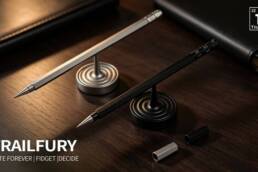 TRAILFURY- The Ultimate Titanium Kinetic EDC Pen