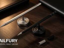 TRAILFURY- The Ultimate Titanium Kinetic EDC Pen