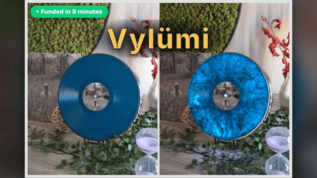 Vylümi- LED Display to Safely Show Off Colored Vinyl Records