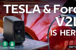 WETOX D2- NACS-CCS2 V2L Discharge Adapter for Tesla