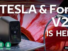 WETOX D2- NACS-CCS2 V2L Discharge Adapter for Tesla