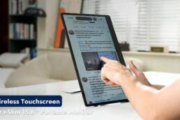 4URPC- 15.6- Wireless Touchscreen Portable Monitor