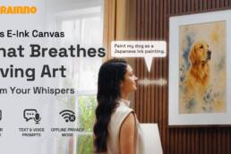 AI-Powered Color E-Ink Art Frame