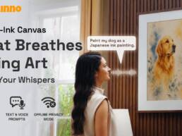 AI-Powered Color E-Ink Art Frame