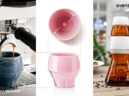 Avensi Wave Porcelain- Flavor and Aroma Enhancing Coffee Cups