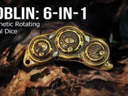 GOBLIN- 6-in-1 Magnetic Rotating Metal Dice
