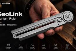 GeoLink- A Refined Titanium Ruler That Follows Your Ideas