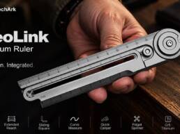 GeoLink- A Refined Titanium Ruler That Follows Your Ideas