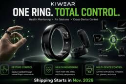 KiWear Ring- Control Every Device with a Gesture