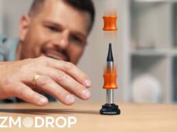 MEZMODROP- Kinetic Desk toy That Performs Impossible Landing