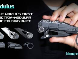 MODULUS by HIGHTRON- The Fully Modular EDC Pocket Knife