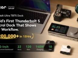 PexarBolt- The Thunderbolt 5 Dock that Shows Your Workflow