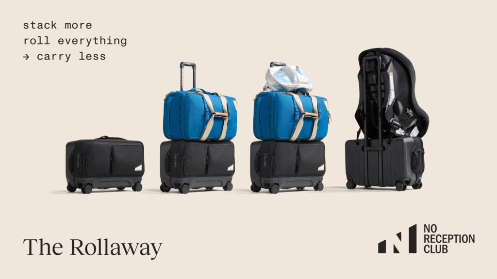 Rollaway- The SUV of Carry-On Rollers for Parents