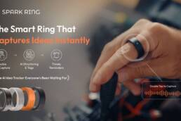Spark Ring- The Smart Ring That Captures Ideas Instantly