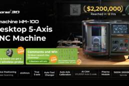 Xhorse3D Xmachine WM-100 Desktop Simultaneous 5-Axis CNC