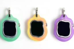 Amoeba One- Mini keychain-phone.