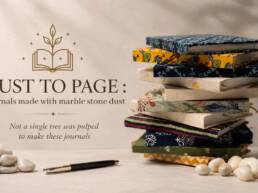 DustToPage- Beautiful Journals Made from Stone, Not Trees