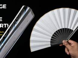 Edge of The North- CNC Machined Titanium Folding Fan
