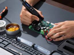 FluxPin- Portable Precision Soldering Tweezers