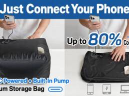 Momokit- The USB-C Powered Vacuum Travel Bag