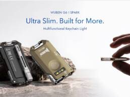 WUBEN G6 - Ultra Slim Multi-Use Keychain Light